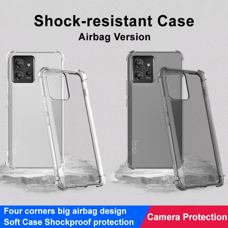 For Motorola ThinkPhone 5G imak Shockproof Airbag TPU Phone Case(Transparent) - Motorola Cases by imak | Online Shopping UK | buy2fix