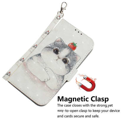 For OnePlus 11 3D Colored Horizontal Flip Leather Phone Case(Cute Cat) - OnePlus Cases by buy2fix | Online Shopping UK | buy2fix