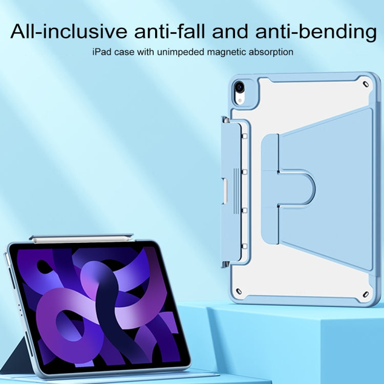 Detachable Rotating Leather Tablet Case For iPad Air 11 2024 / iPad Pro 11 2022 / 2021 / 2020 / 2018(Blue) - iPad Pro 11 (2022/2021) Cases by buy2fix | Online Shopping UK | buy2fix