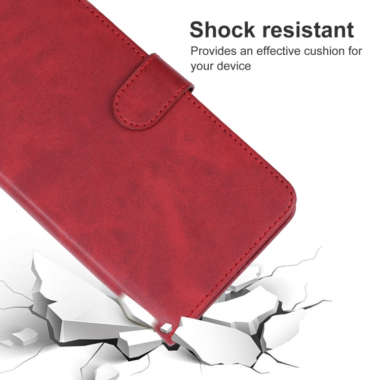 For ZTE nubia Red Magic 8S Pro Leather Phone Case(Red) - ZTE Cases by buy2fix | Online Shopping UK | buy2fix