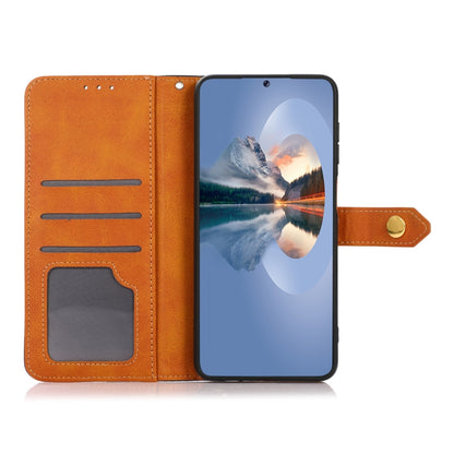 For Xiaomi Redmi K70 5G / K70 Pro 5G KHAZNEH Cowhide Texture Flip Leather Phone Case(Blue) - Xiaomi Cases by buy2fix | Online Shopping UK | buy2fix