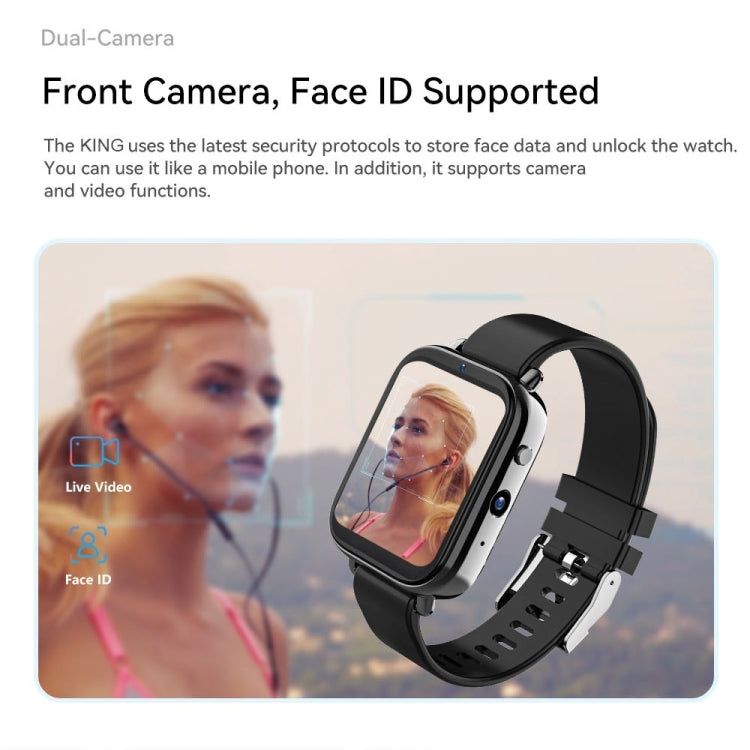 Z20 1.75 inch Screen 4G LTE Smart Watch Android 9 OS 4GB+128GB(Black) - Android Watch by buy2fix | Online Shopping UK | buy2fix