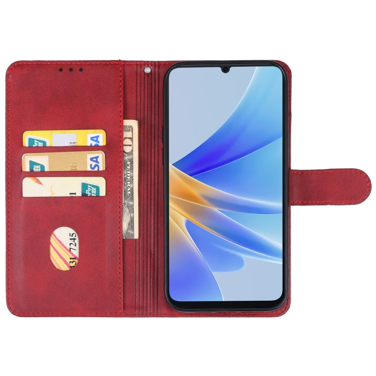 For Blackview Oscal Modern 8 Leather Phone Case(Red) - More Brand by buy2fix | Online Shopping UK | buy2fix