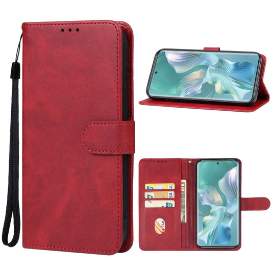 For Honor 90 Leather Phone Case(Red) - Honor Cases by buy2fix | Online Shopping UK | buy2fix