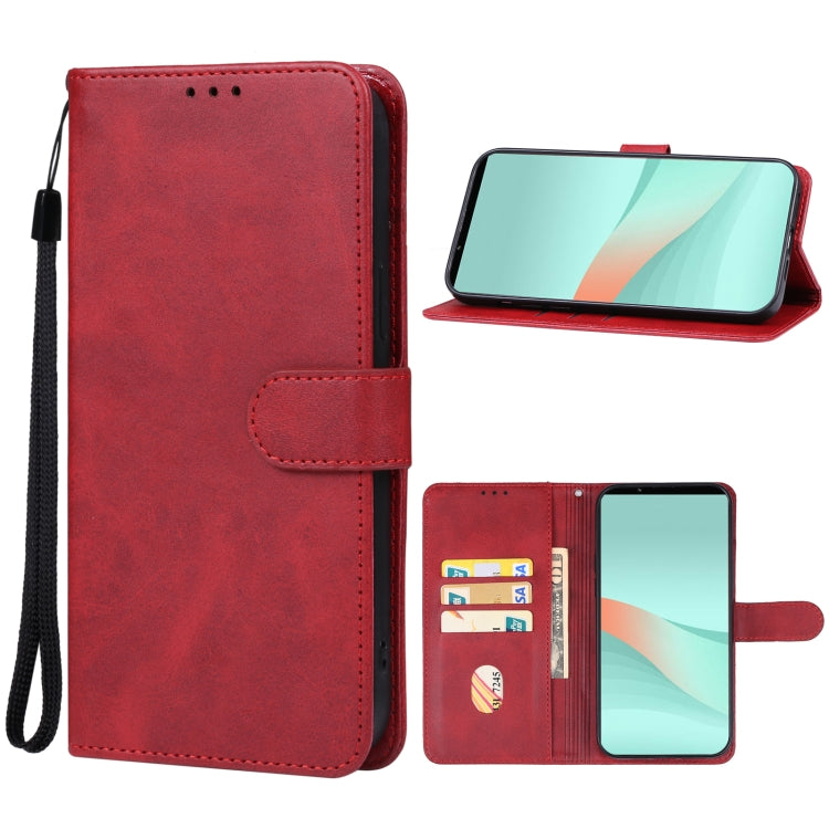 For Sony Xperia 10 VI Leather Phone Case(Red) - Sony Cases by buy2fix | Online Shopping UK | buy2fix