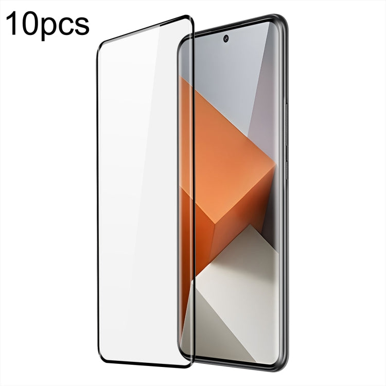 For Xiaomi Redmi Note 13 Pro+ 10pcs DUX DUCIS 0.33mm 9H Medium Alumina Tempered Glass Film - Xiaomi Cases by DUX DUCIS | Online Shopping UK | buy2fix