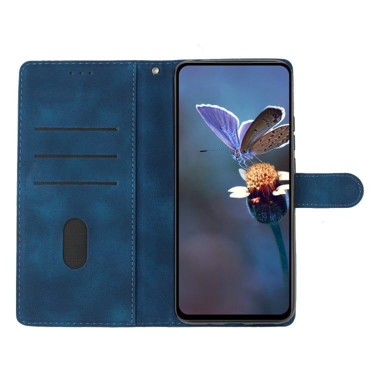 For iPhone 16 Pro Flower Butterfly Embossing Pattern Leather Phone Case(Blue) - iPhone 16 Pro Cases by buy2fix | Online Shopping UK | buy2fix