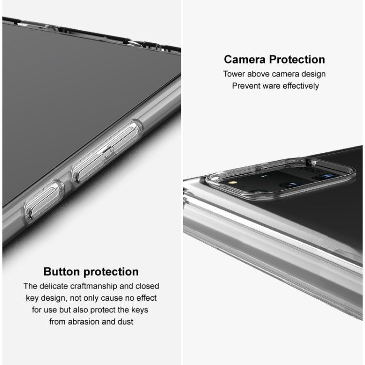 For Google Pixel 8 IMAK UX-5 Series Transparent Shockproof TPU Protective Phone Case(Transparent) - Google Cases by imak | Online Shopping UK | buy2fix