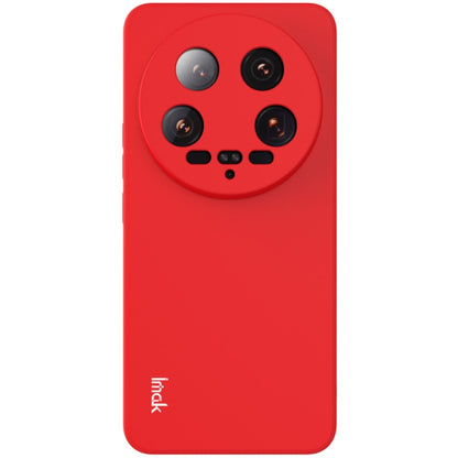 For Xiaomi 14 Ultra 5G IMAK UC-4 Series Straight Edge TPU Soft Phone Case(Red) - 14 Ultra Cases by imak | Online Shopping UK | buy2fix