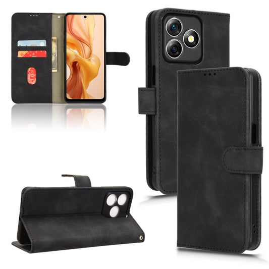 For Ulefone Note 18 Ultra Skin Feel Magnetic Flip Leather Phone Case(Black) - Ulefone Cases by buy2fix | Online Shopping UK | buy2fix