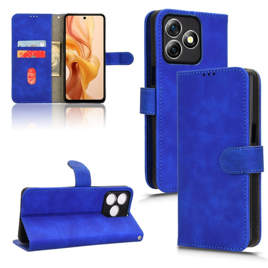 For Ulefone Note 18 Ultra Skin Feel Magnetic Flip Leather Phone Case(Blue) - Ulefone Cases by buy2fix | Online Shopping UK | buy2fix