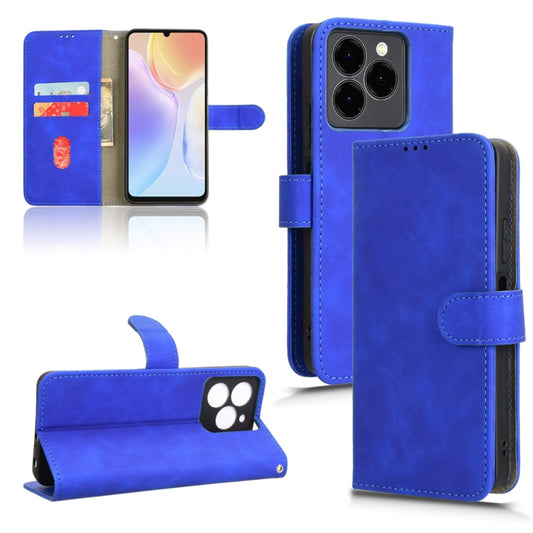 For Ulefone Note 20 Pro Skin Feel Magnetic Flip Leather Phone Case(Blue) - Ulefone Cases by buy2fix | Online Shopping UK | buy2fix