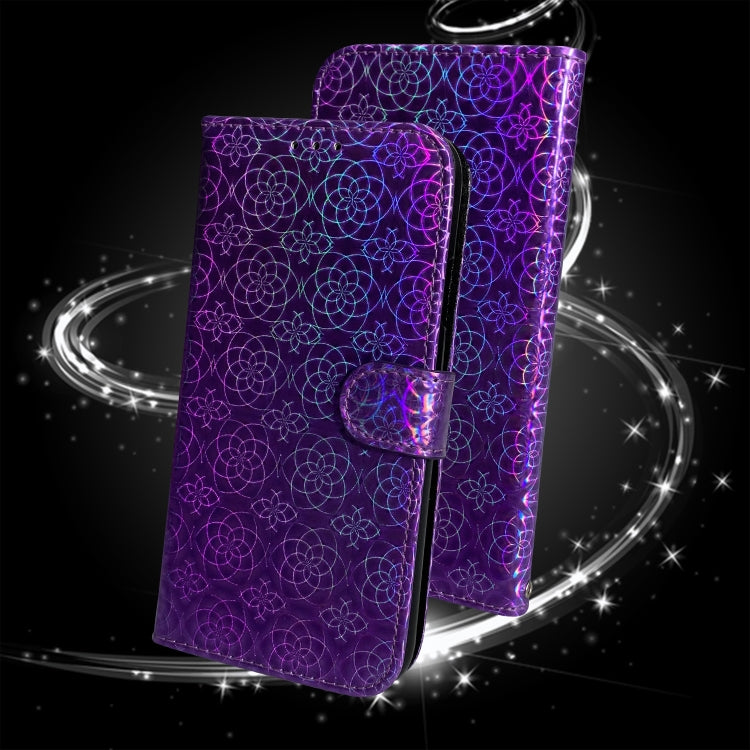 For Xiaomi Redmi Note 13 Pro 4G Colorful Magnetic Buckle Leather Phone Case(Purple) - Note 13 Pro Cases by buy2fix | Online Shopping UK | buy2fix