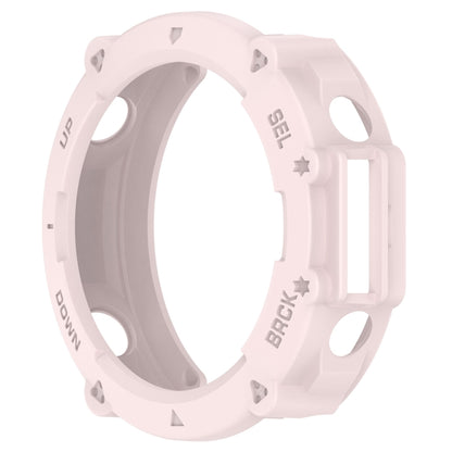 For Amazfit T-Rex Ultra Armor Hollow Watch Protective Case(Light Pink) - Watch Cases by buy2fix | Online Shopping UK | buy2fix