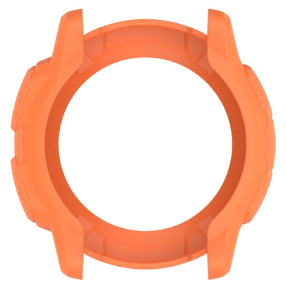 For Garmin Instinct 2X Armor Hollow Watch Protective Case(Orange) - Watch Cases by buy2fix | Online Shopping UK | buy2fix