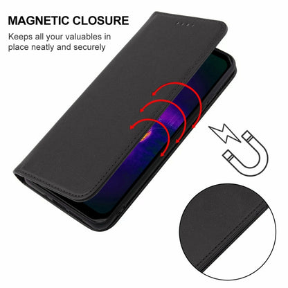 For Ulefone Armor 11T 5G / 11 5G Magnetic Closure Leather Phone Case(Black) - Ulefone Cases by buy2fix | Online Shopping UK | buy2fix