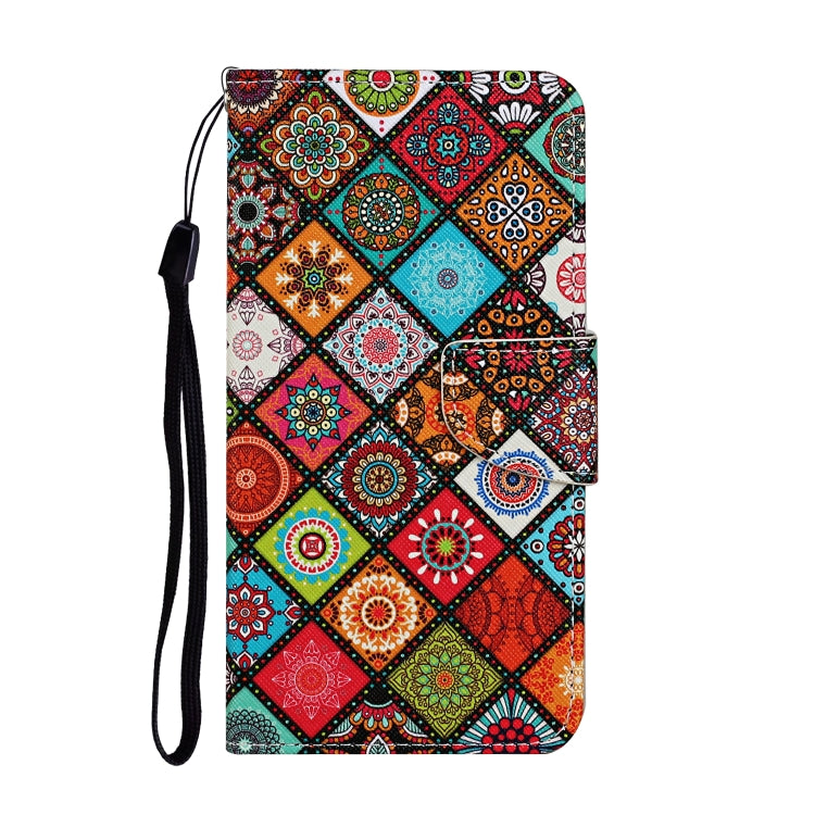 For iPhone 16 Pro Max 3D Colored Drawing Flip Leather Phone Case(Ethnic Totem) - iPhone 16 Pro Max Cases by buy2fix | Online Shopping UK | buy2fix