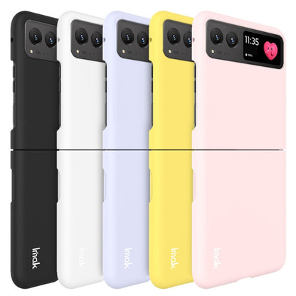 For Motorola Razr 40 IMAK JS-2 Series Colorful PC Case(Pink) - Motorola Cases by imak | Online Shopping UK | buy2fix