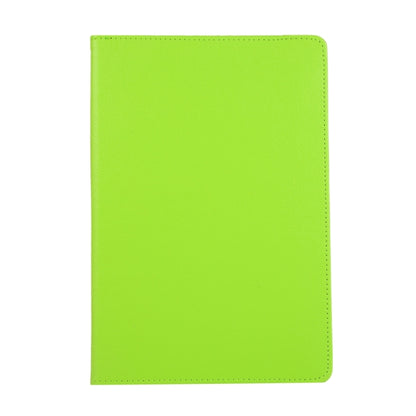 For Samsung Galaxy Tab S9 360 Degrees Rotation Holder Litchi Texture Leather Tablet Case(Green) - Galaxy Tab S9 Cases by buy2fix | Online Shopping UK | buy2fix