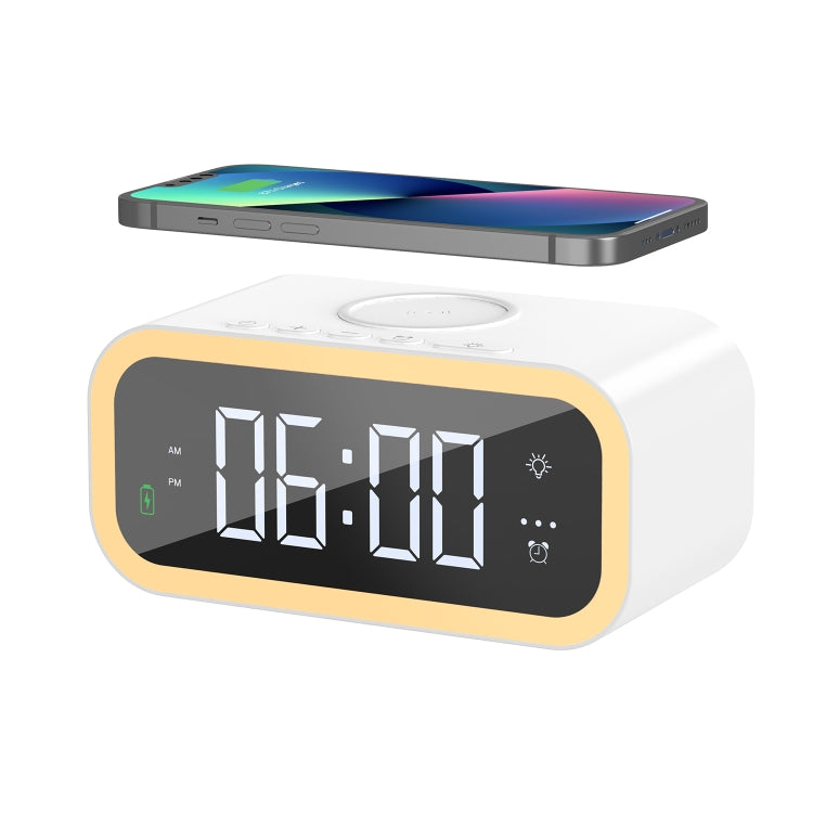WIWU Wi-W015 15W Time Wireless Charger - Multifunction Charger by WIWU | Online Shopping UK | buy2fix