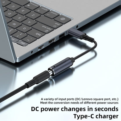 DC 6.0 x 3.7mm to USB-C / Type-C Male 100W Computer Charging Adapter Connector - Universal Power Adapter by buy2fix | Online Shopping UK | buy2fix