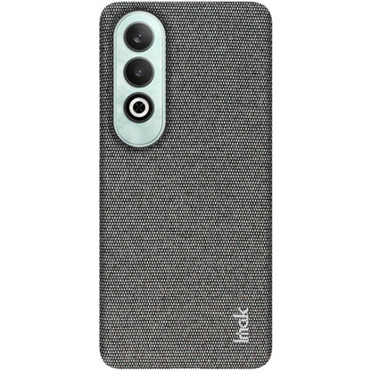 For OnePlus Nord CE4 5G imak Ruiyi Series Cloth Texture PU + PC Phone Case(Dark Grey) - OnePlus Cases by imak | Online Shopping UK | buy2fix