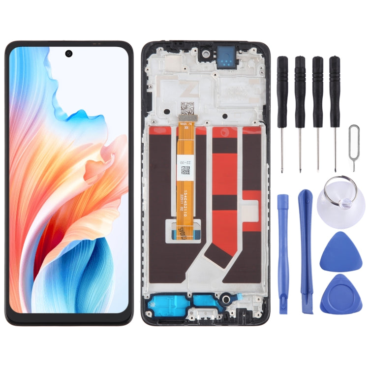 For OPPO A59 5G OEM LCD Screen Digitizer Full Assembly with Frame - LCD Screen by buy2fix | Online Shopping UK | buy2fix
