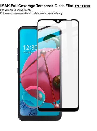 For LG K51 IMAK Pro+ Series Full Screen Tempered Glass Film - LG Tempered Glass by imak | Online Shopping UK | buy2fix
