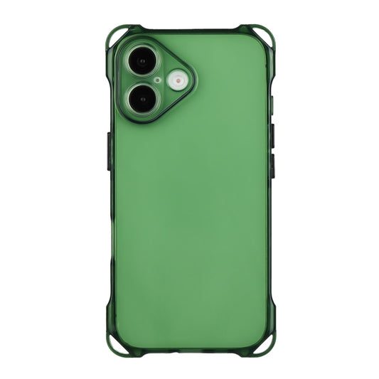 For iPhone 16 Plus Four-corner Shockproof TPU Phone Case(Green) - iPhone 16 Plus Cases by buy2fix | Online Shopping UK | buy2fix