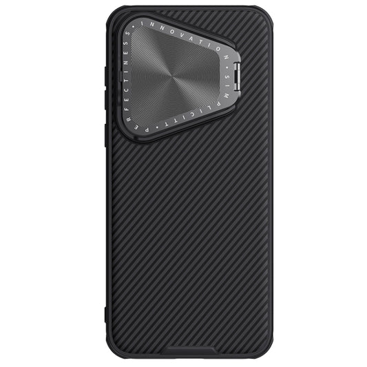 For Huawei Pura 70 NILLKIN Black Mirror Prop CD Texture Mirror Phone Case(Black) - Huawei Cases by NILLKIN | Online Shopping UK | buy2fix