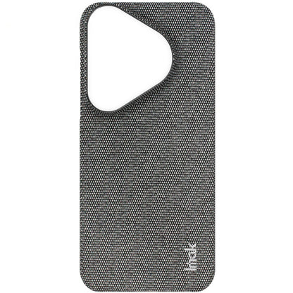 For Huawei Pura 70 imak Ruiyi Series Cloth Texture PU + PC Phone Case(Dark Grey) - Huawei Cases by imak | Online Shopping UK | buy2fix