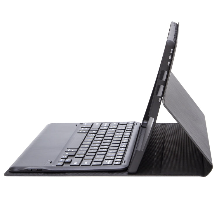 For Microsoft Surface Pro 9 SF129 Tree Texture Bluetooth Keyboard Leather Tablet Case(Black) - Others Keyboard by buy2fix | Online Shopping UK | buy2fix