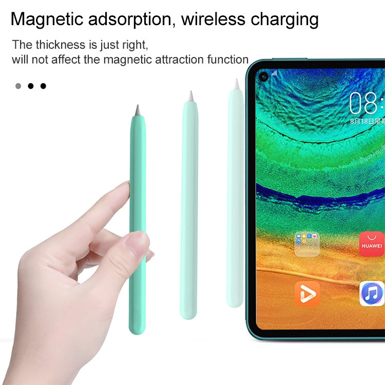 For Huawei M-pencil Stylus Touch Pen Integrated Non-slip Silicone Protective Cover(Fluorescent Color) - Pencil Accessories by buy2fix | Online Shopping UK | buy2fix