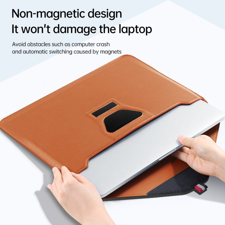 For 13/14 inch Envelope Holder Laptop Sleeve Bag(Dark Blue) - 14.1 inch by buy2fix | Online Shopping UK | buy2fix