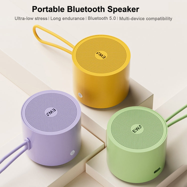 EWA A127 Outdoor IPX5 Waterproof Portable Mini TWS Wireless Bluetooth Speaker(Blue) - Waterproof Speaker by EWA | Online Shopping UK | buy2fix