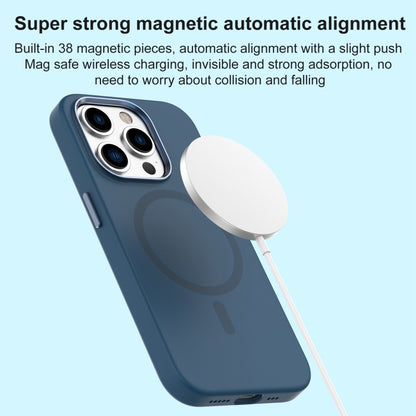 For iPhone 15 Pro Max Mutural Karen Series Liquid Silicone Magsafe Phone Case(Sky Blue) - iPhone 15 Pro Max Cases by Mutural | Online Shopping UK | buy2fix