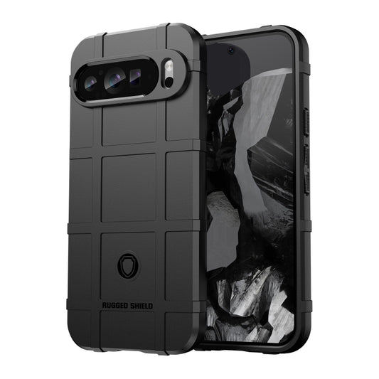 For Google Pixel 9 Pro Full Coverage Shockproof TPU Phone Case(Black) - Google Cases by buy2fix | Online Shopping UK | buy2fix