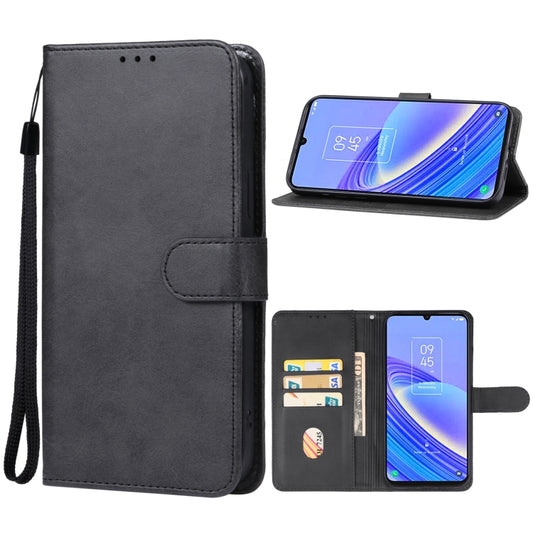 For TCL 50 SE Leather Phone Case(Black) - More Brand by buy2fix | Online Shopping UK | buy2fix