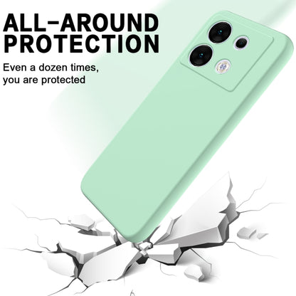 For Infinix Zero 30 5G Solid Color Liquid Silicone Dropproof Full Coverage Protective Case(Green) - Infinix Cases by buy2fix | Online Shopping UK | buy2fix