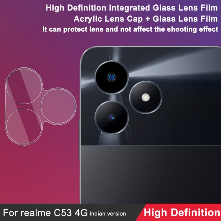 For Realme C53 4G India / C51 4G imak High Definition Integrated Glass Lens Film - Other by imak | Online Shopping UK | buy2fix