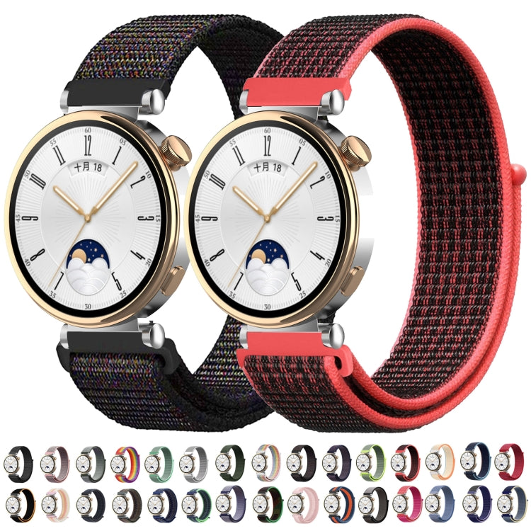 18mm Universal Nylon Loop Watch Band(Indigo Blue) - 20mm Bands by buy2fix | Online Shopping UK | buy2fix