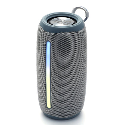 T&G TG663 Portable Colorful LED Wireless Bluetooth Speaker Outdoor Subwoofer(Grey) - Desktop Speaker by T&G | Online Shopping UK | buy2fix