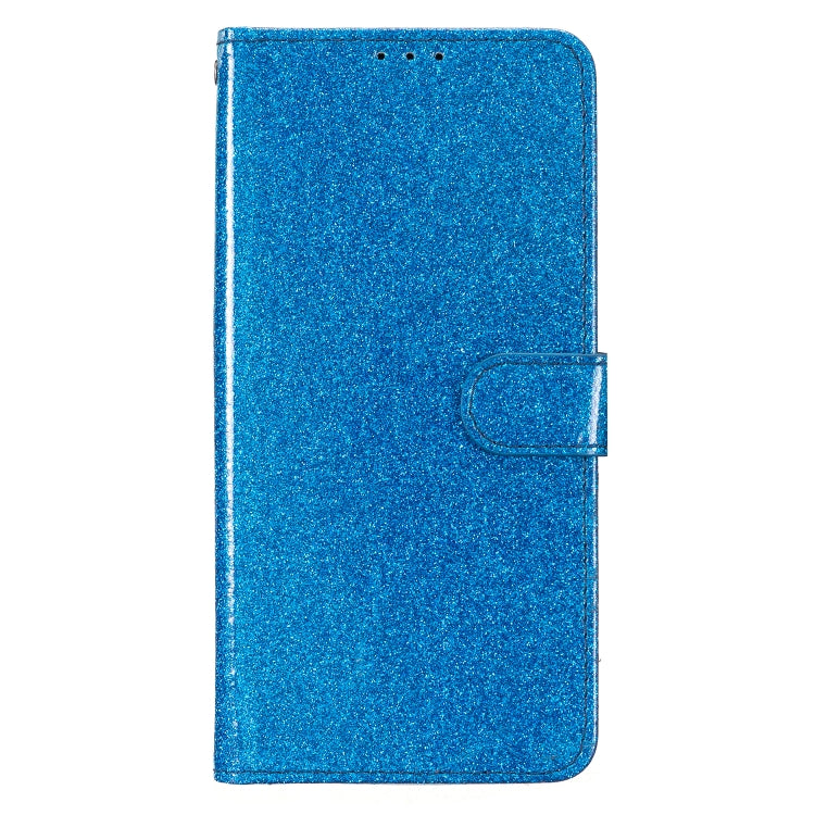 For Blackview A53 Pro Glitter Powder Flip Leather Phone Case(Blue) - More Brand by buy2fix | Online Shopping UK | buy2fix