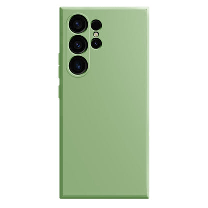 For Samsung Galaxy S24 Ultra 5G Imitation Liquid Silicone Phone Case(Matcha Green) - Galaxy S24 Ultra 5G Cases by buy2fix | Online Shopping UK | buy2fix