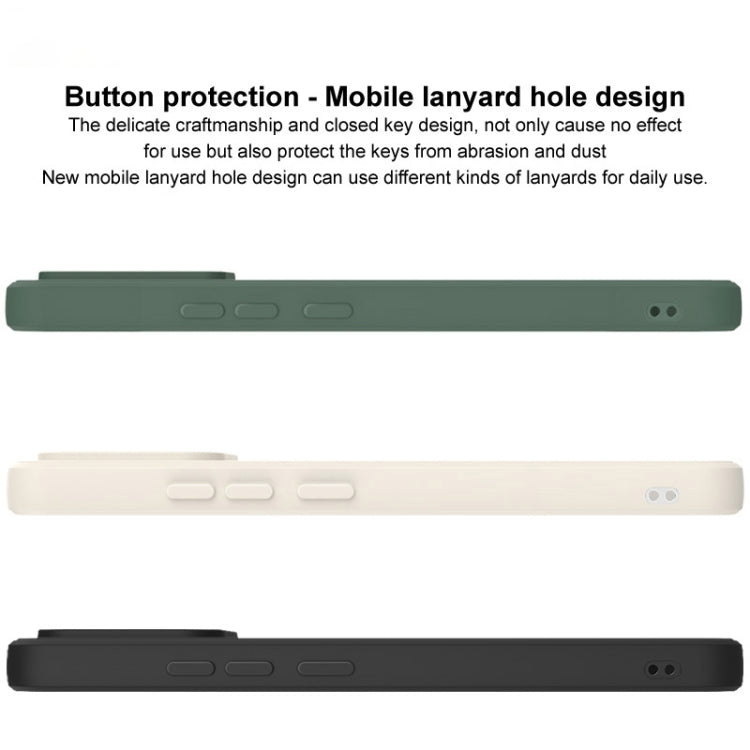 For OnePlus 12 5G imak UC-4 Series Straight Edge TPU Phone Case(White) - OnePlus Cases by imak | Online Shopping UK | buy2fix