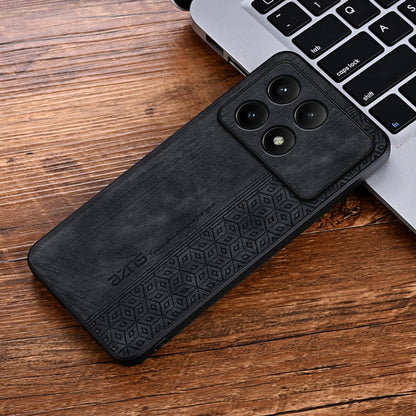 For Xiaomi Redmi K70 Pro AZNS 3D Embossed Skin Feel Phone Case(Black) - Xiaomi Cases by AZNS | Online Shopping UK | buy2fix