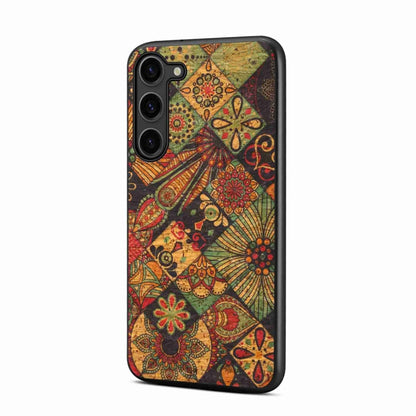 For Samsung Galaxy S24 Ultra 5G Four Seasons Flower Language Series TPU Phone Case(Autumn Yellow) - Galaxy S24 Ultra 5G Cases by buy2fix | Online Shopping UK | buy2fix