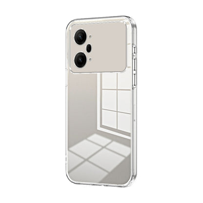 For OPPO K10 Pro Transparent Plating Fine Hole Phone Case(Transparent) - OPPO Cases by buy2fix | Online Shopping UK | buy2fix