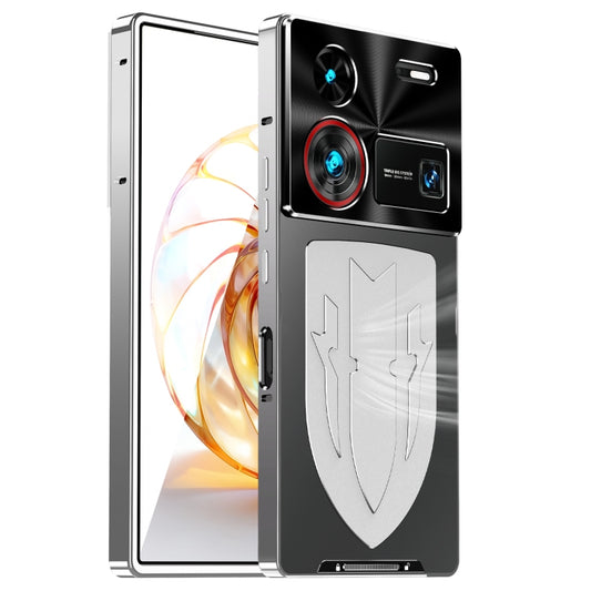 For ZTE nubia Z60 Ultra Metal Cooling Phone Case(Silver) - ZTE Cases by buy2fix | Online Shopping UK | buy2fix