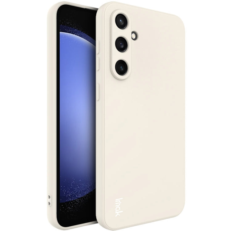 For Samsung Galaxy S23 FE 5G imak UC-4 Series Straight Edge TPU Phone Case(White) - Galaxy S23 FE 5G Cases by imak | Online Shopping UK | buy2fix